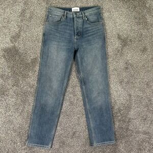 DU/ER Performance Denim Jeans Mens 28X29 Straight Fit Blue Stretch Casual Work